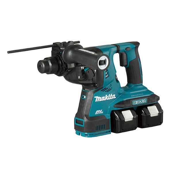 BL 18Vx2 LXT Marteau léger de 28 mm avec 2 battes. 5Ah et étui Makita DHR280PT2J