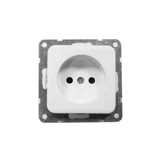 Base 10-16A de empotrar Serie Term Blanco EDM 65304