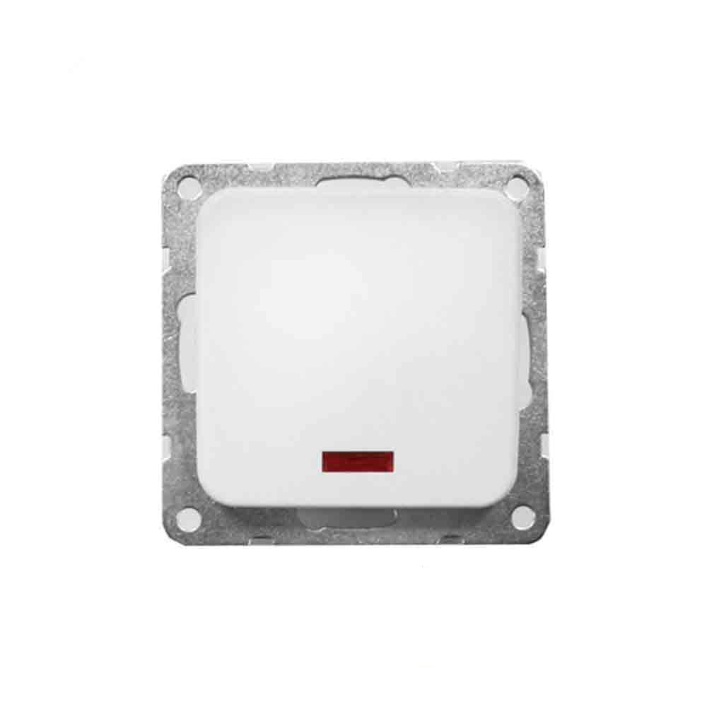 Interrupteur encastré lumineux série Term 70x35x70mm EDM