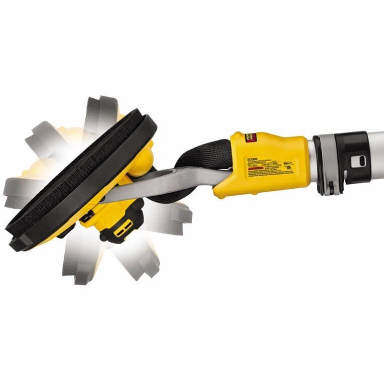 Ponceuse Pladur Girafe Télescopique sans balais XR 18V ​​avec 2 batteries 6,0Ah Dewalt DCE800T2