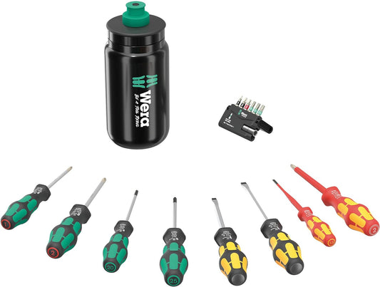 Wera 9540 Kraftform XL Bouteille 17 pièces Jeu de tournevis