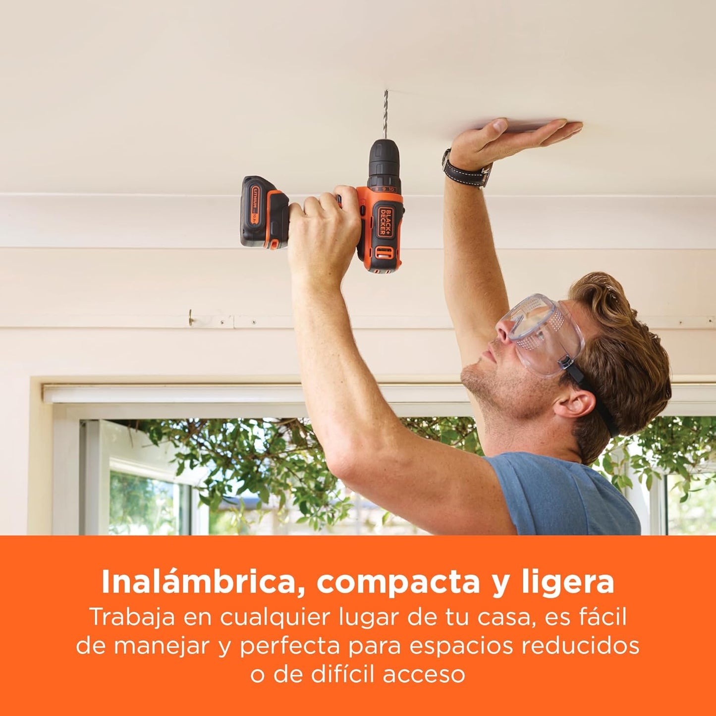 Perceuse-visseuse sans fil Black+Decker BDCDD12 10,8 V 26 Nm