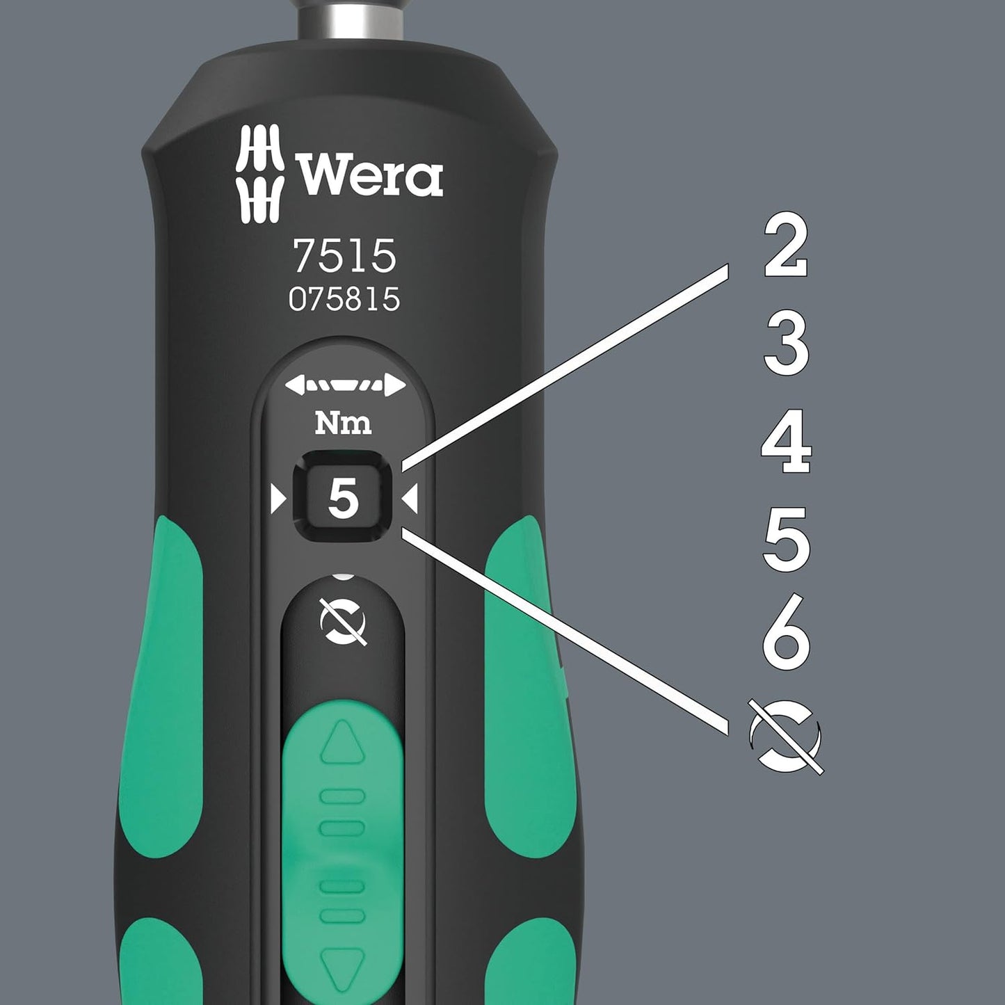 Un ensemble d'outils Wera 7515/7 pour vélo de vitesse à couple sûr de 7 pièces