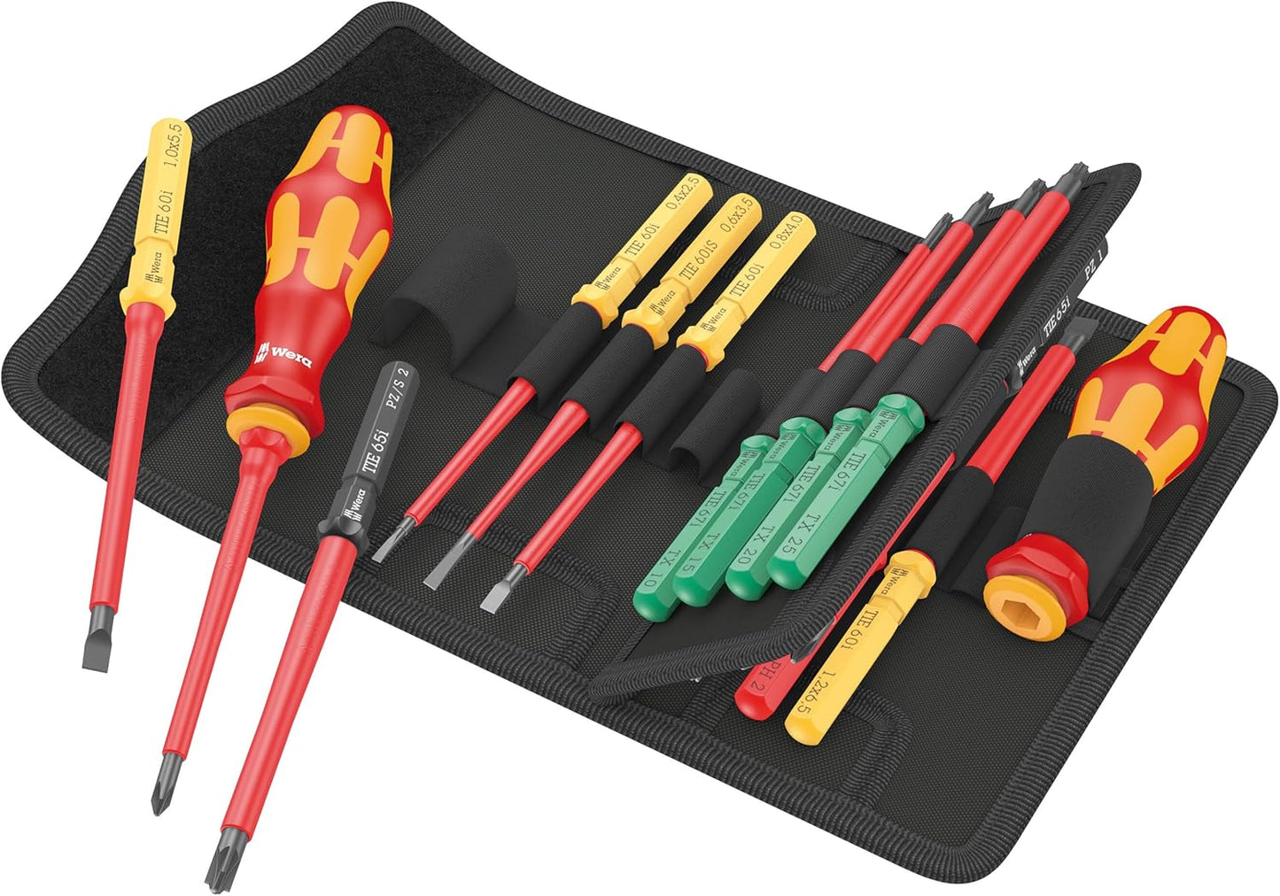 Kraftform Compact VDE RA 1 Wera, coffret de 17 pièces 006618