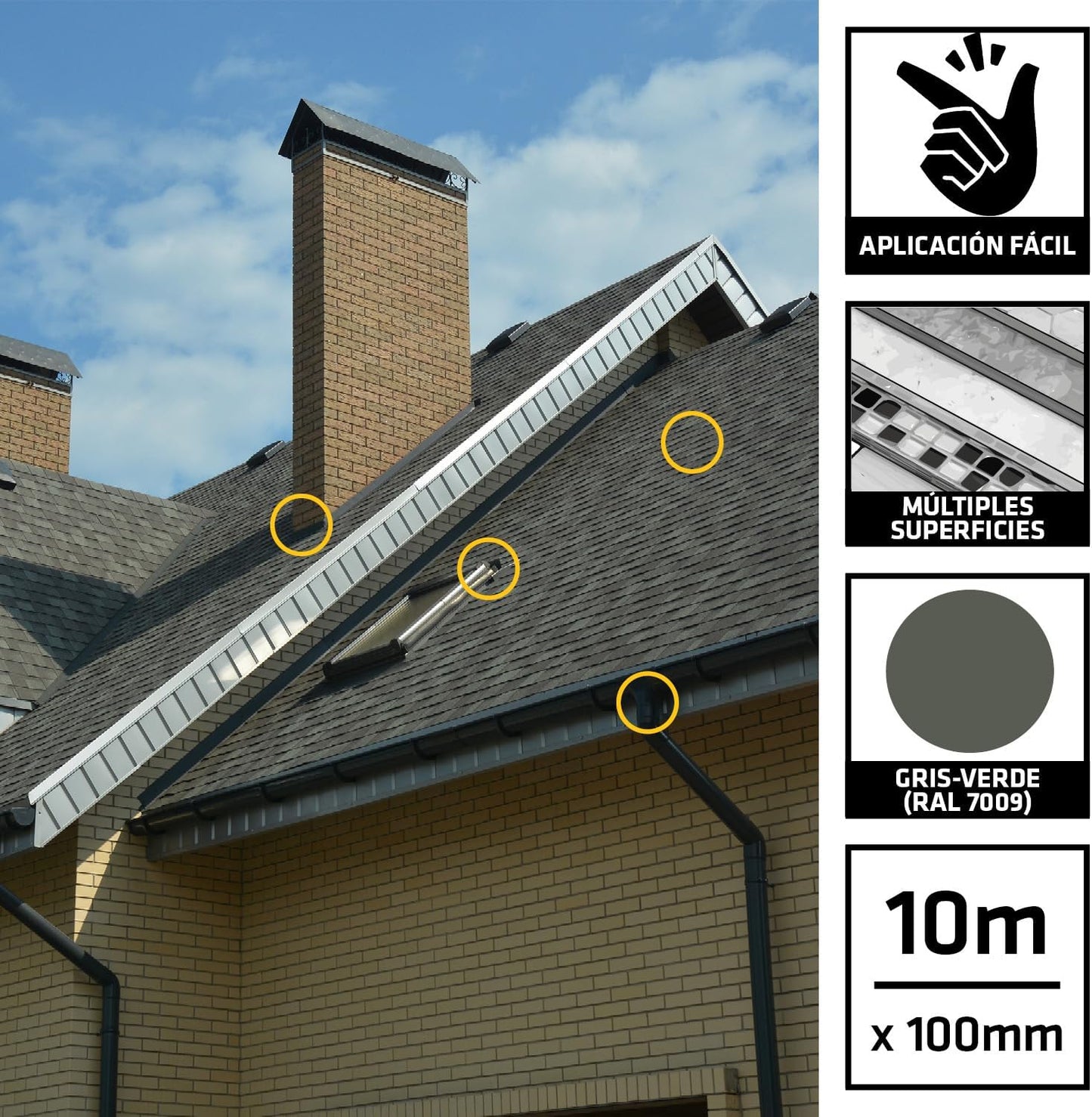 Bande d'étanchéité SIKA MULTISEAL Gris