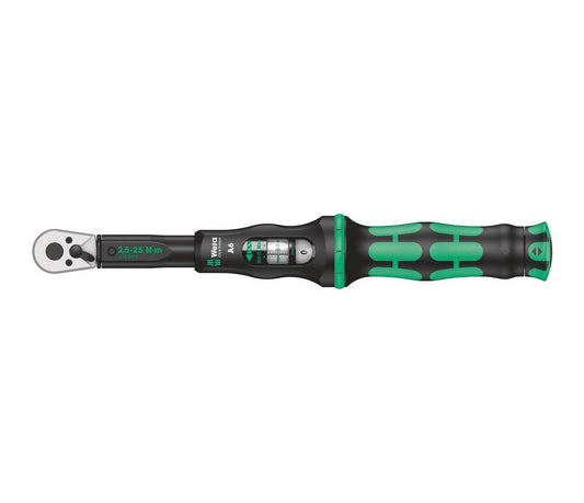 Clé dynamométrique à cliquet réversible 2,5-25Nm Wera Click-Torque A 6 réf.075605