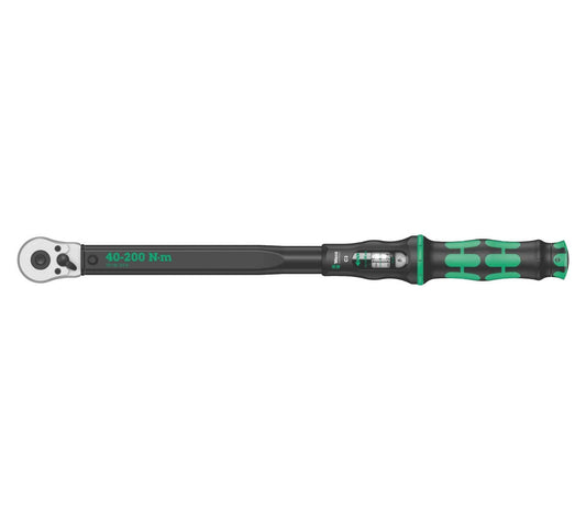Clé dynamométrique à cliquet réversible 40-200Nm Wera Click-Torque C 3 ref.075622