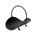 Panier métallique à bois de chauffage noir 48x35x38 cm EDM