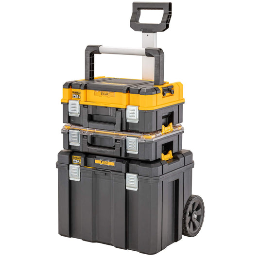 Système de stockage mobile avec roues Tstak Tower 3 pièces IP54 Dewalt DWST83411-1