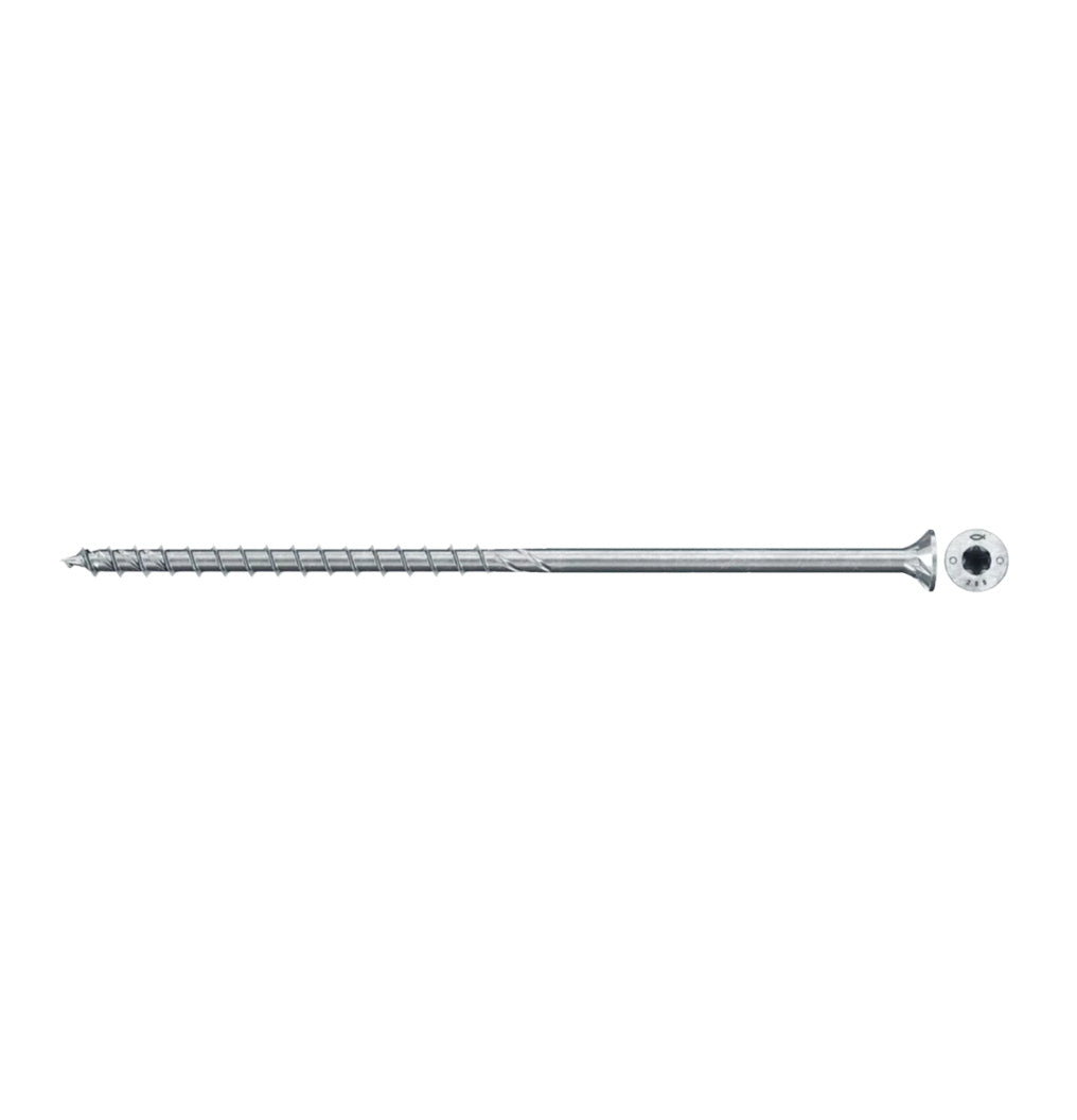Boîte 50 pcs Vis à bois PowerFast FPF II CTP empreinte étoile TX et filetage partiel Fischer