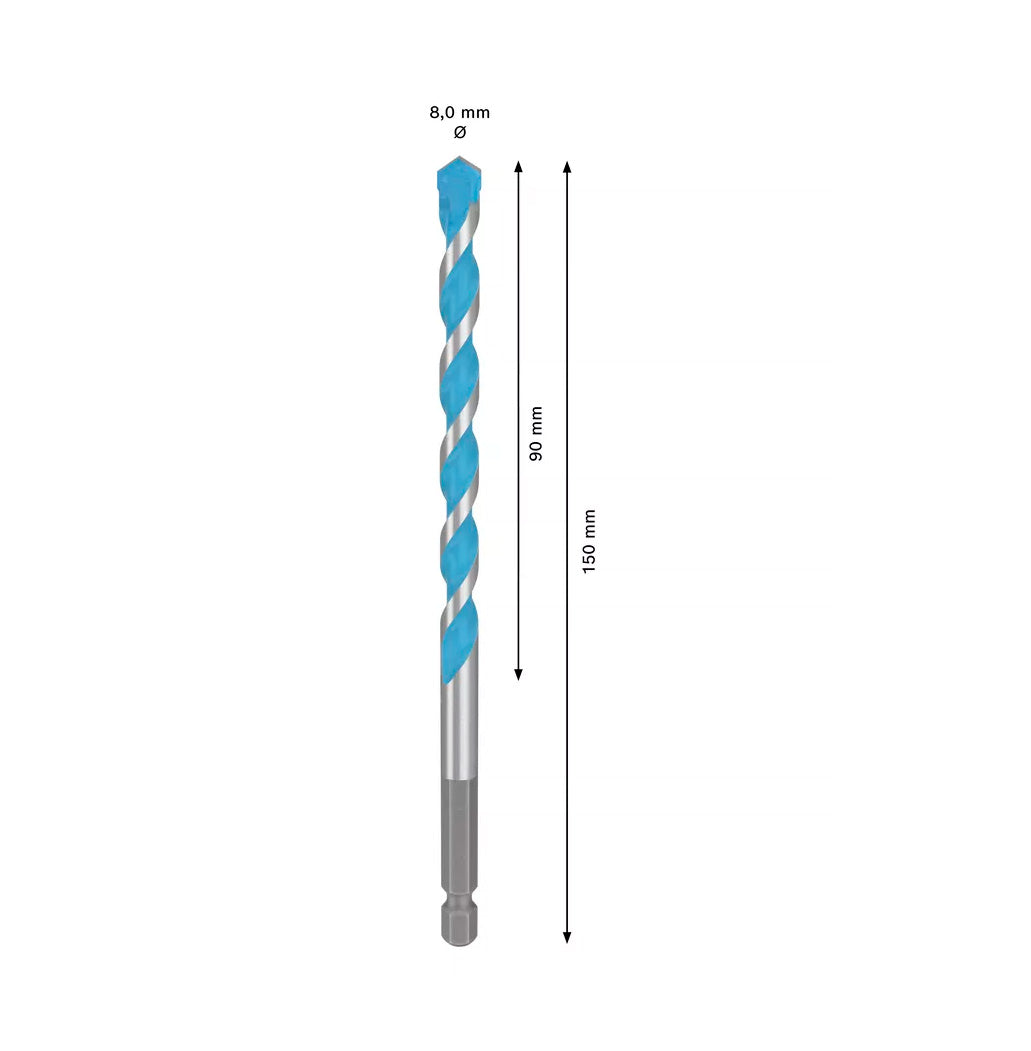 Foret multiconstruction EXPERT HEX-9 Bosch