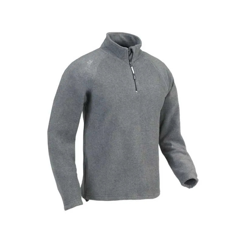 Monviso Polaire demi-zippée Gris industriel Starter