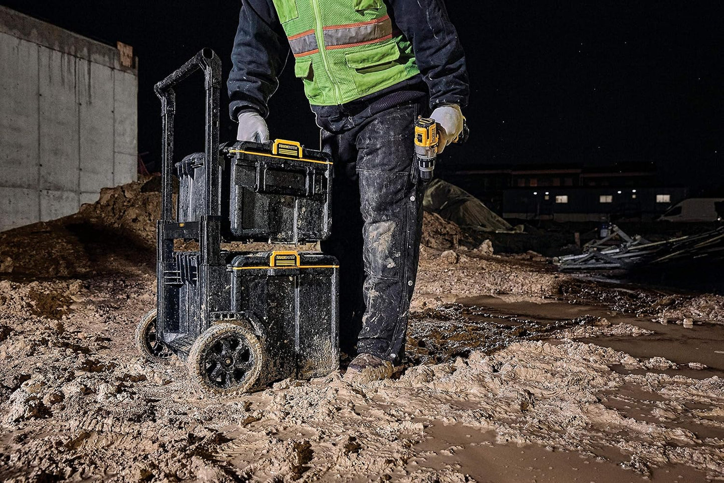 Boîte à outils avec poignée et roues TOUGHSYSTEM DS450 Dewalt DWST83295-1