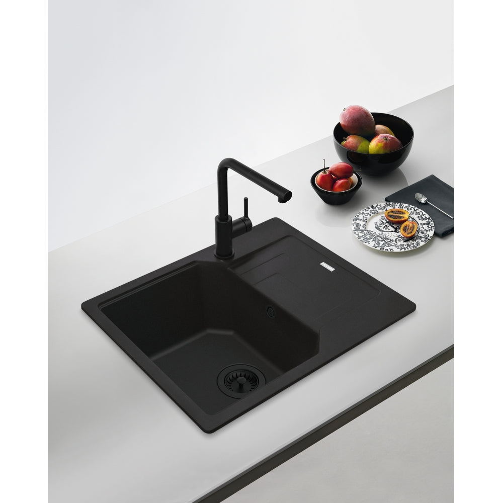 Robinet de cuisine extractible Lina noir mat Franke 115.0712.435