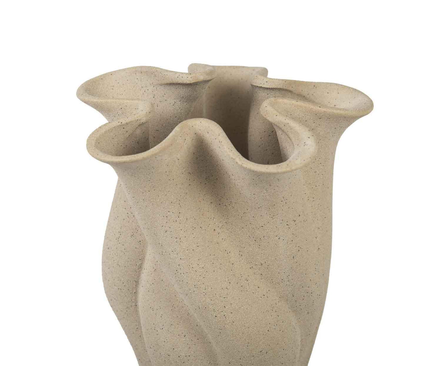 Jarrón de Cerámica Flor 20x19,5x24cm Andrea House