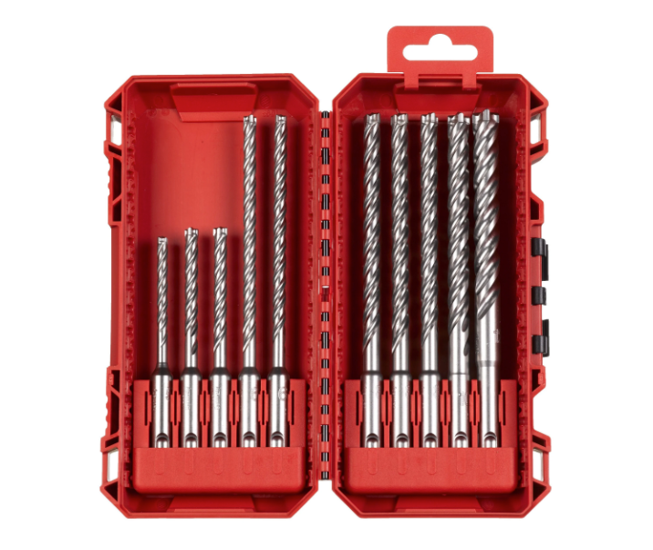 Forets SDS-PLUS MX4 étui 10 unités Milwaukee