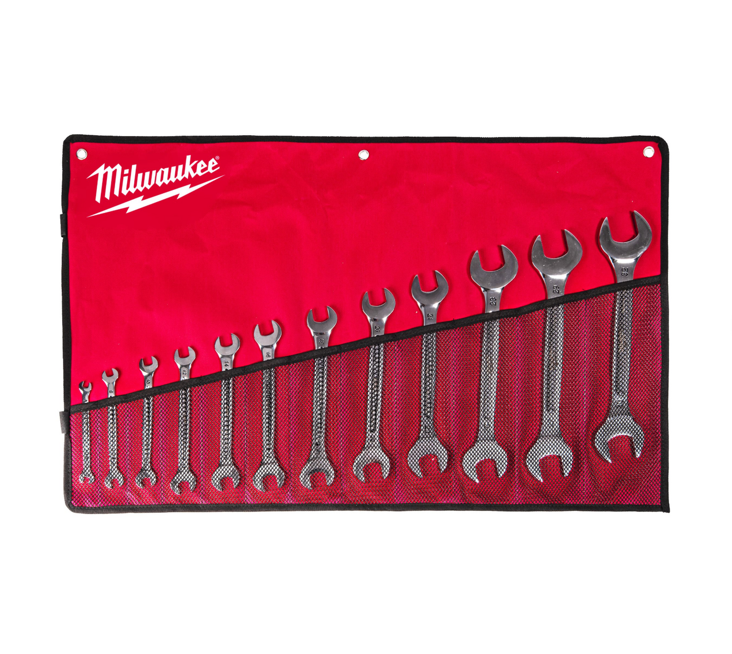 Juego de llaves de doble boca 12pcs Milwaukee