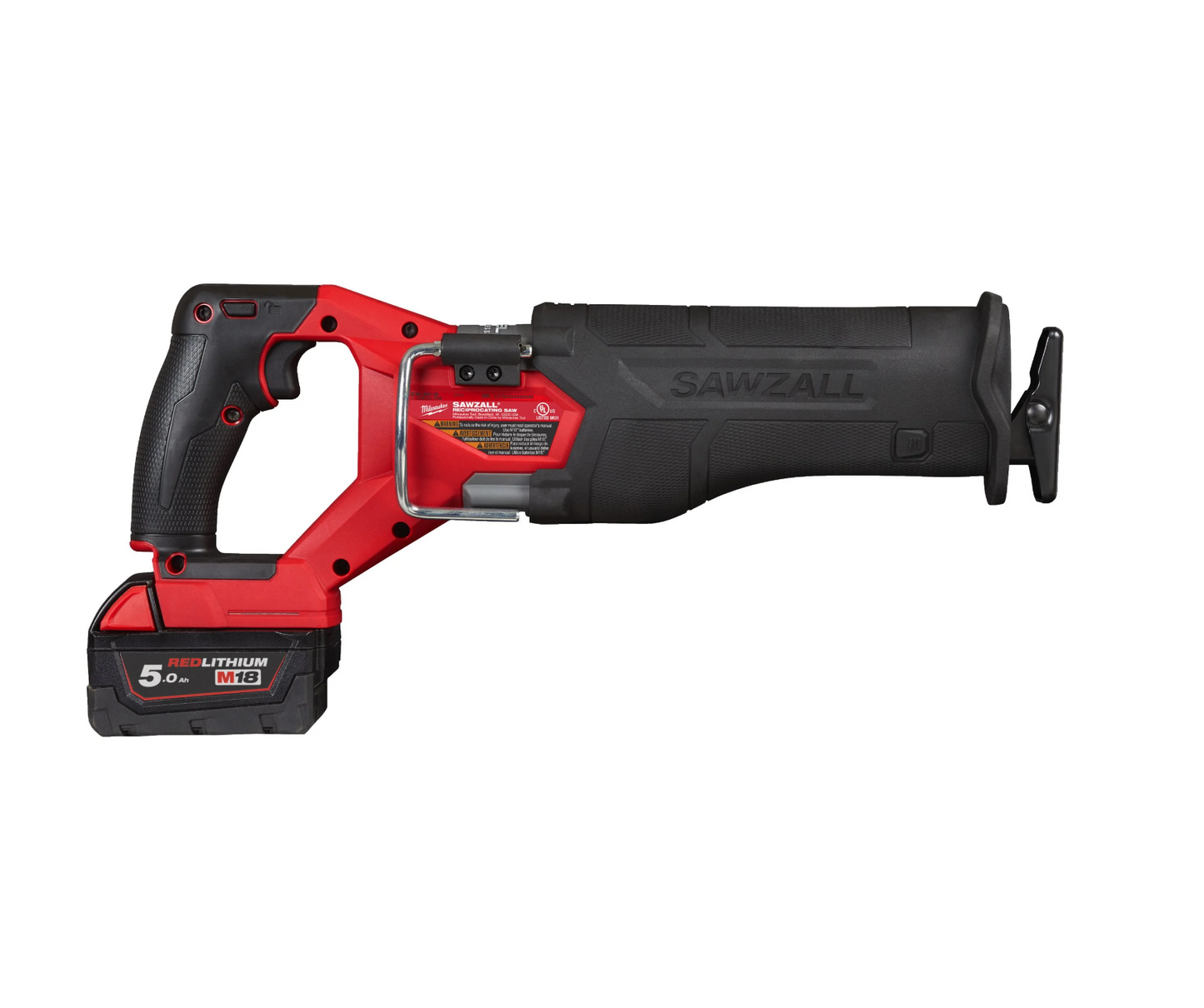 Scie sabre M18 Carburant + 2bat 5Ah + Chargeur + Mallette Milwaukee M18 FSZ-502X