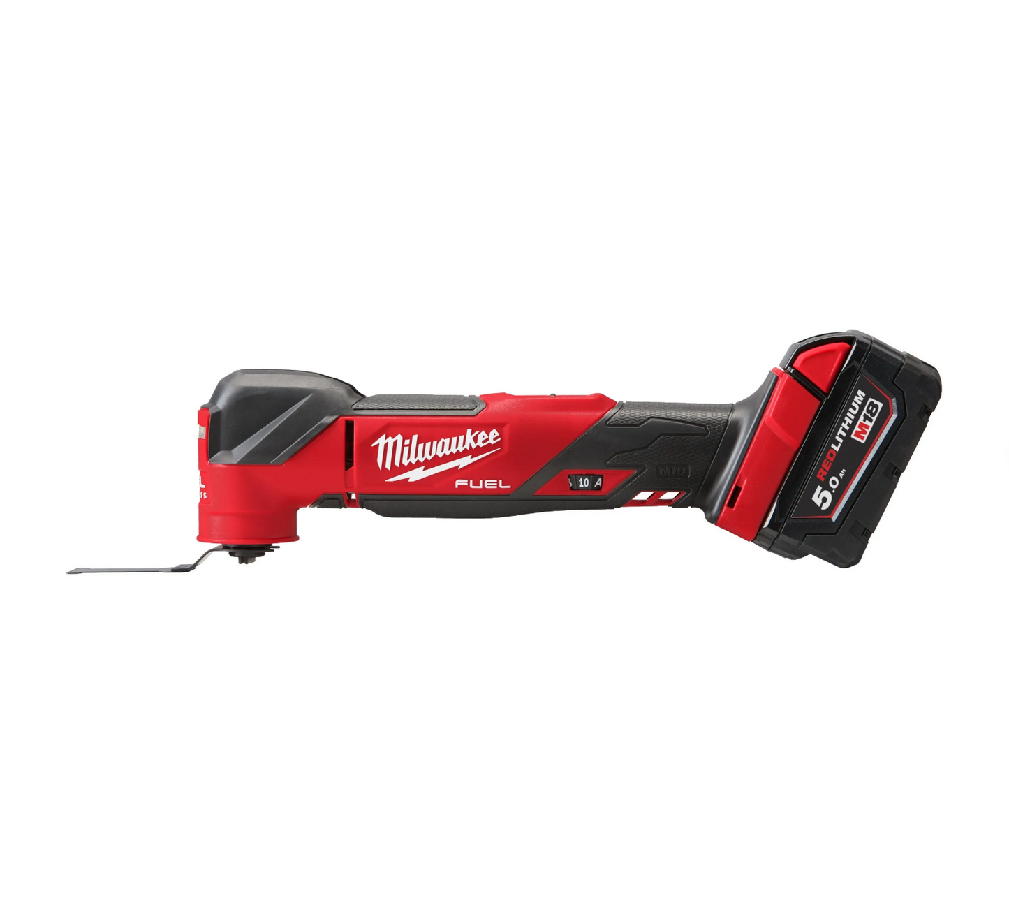 Multiherramienta M18 Fuel con 2bat 5Ah + Cargador + Maletín Milwaukee M18 FMT-502X