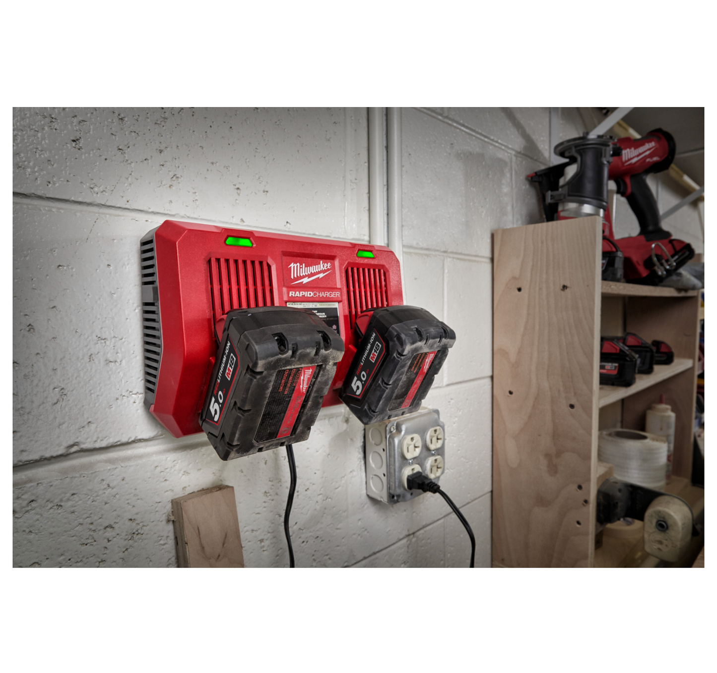 Chargeur double M18 Milwaukee M18 DFC