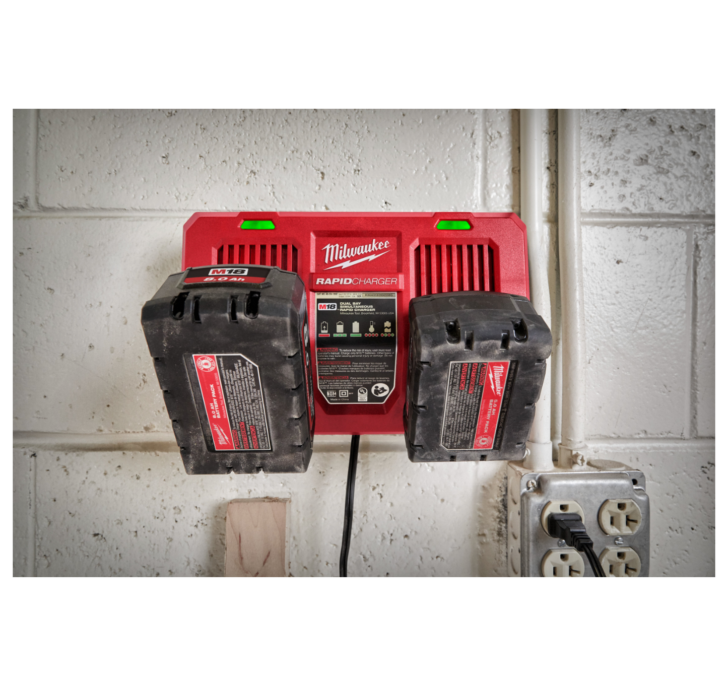 Chargeur double M18 Milwaukee M18 DFC