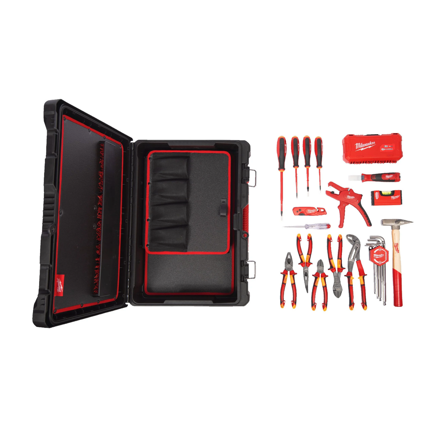 PACKOUT Set Electricista 62 piezas Milwaukee