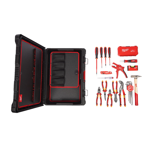 PACKOUT Set Electricista 62 piezas Milwaukee