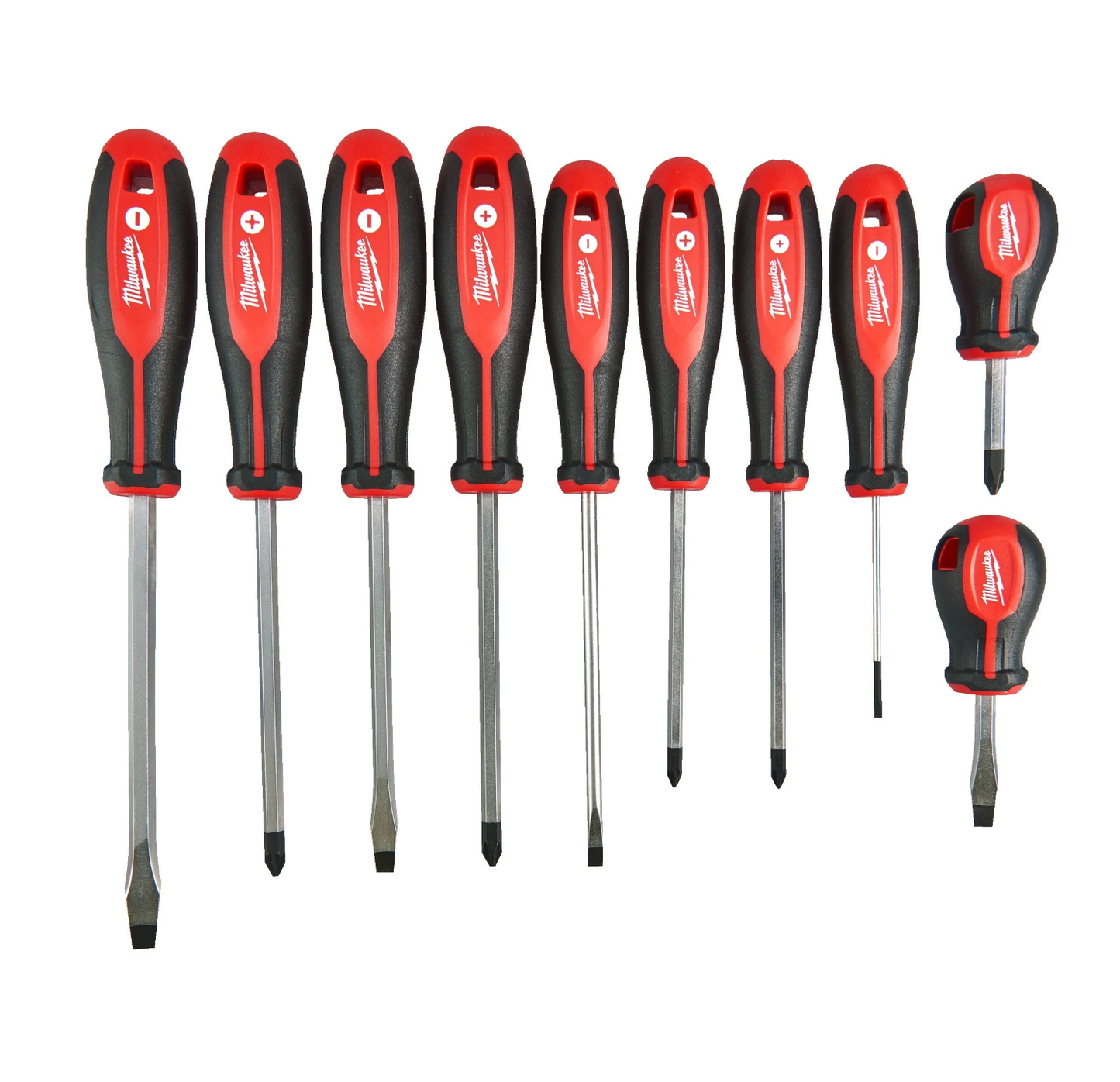 Ensemble spécial avec outils à main + chargeur + batterie + coffre de rangement à roulettes Milwaukee
