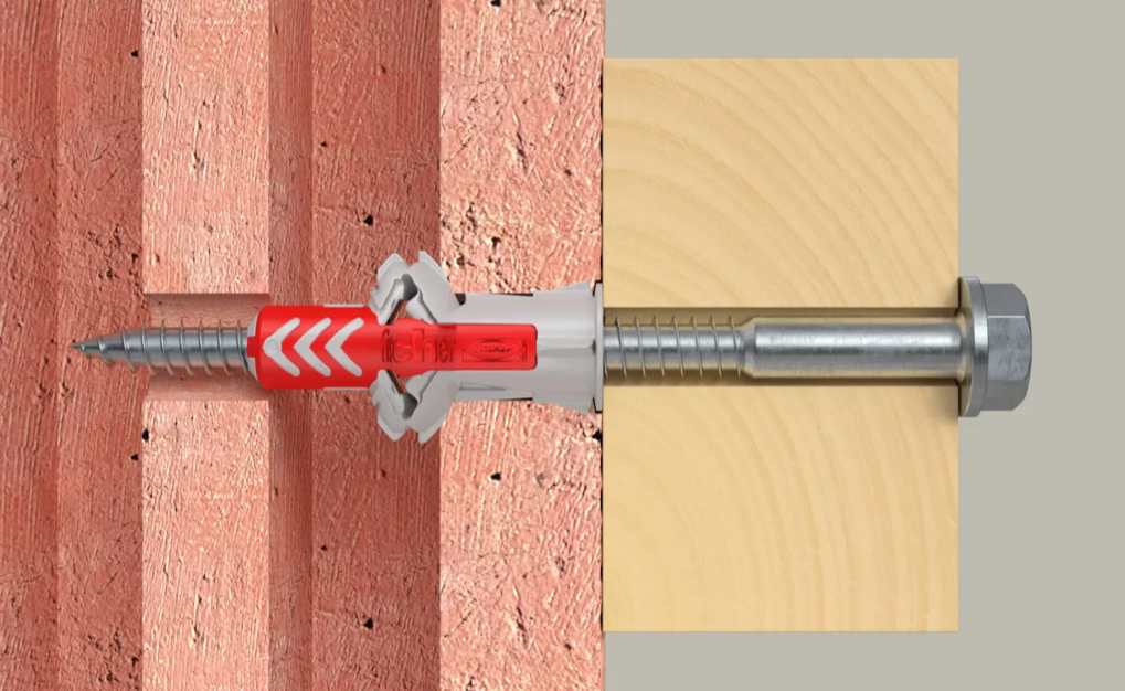Boîte de chevilles Duopower 10x50S + vis Fischer 25 pièces