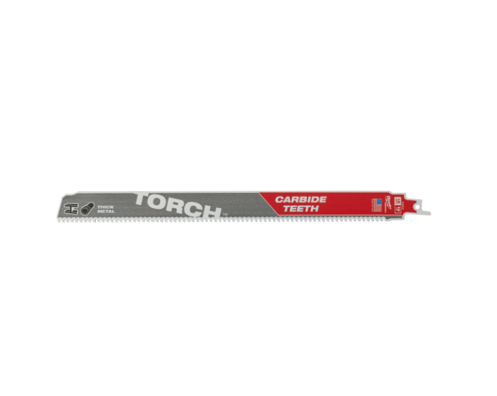 Lames de scie sabre pour métal Heavy Duty TCT Torch au carbure 300 x 10 mm Milwaukee