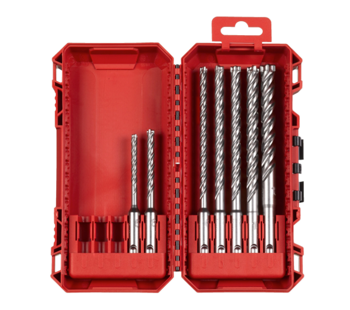 Set de 7 forets SDS-Plus à 4 tranchants MX4 NG Milwaukee