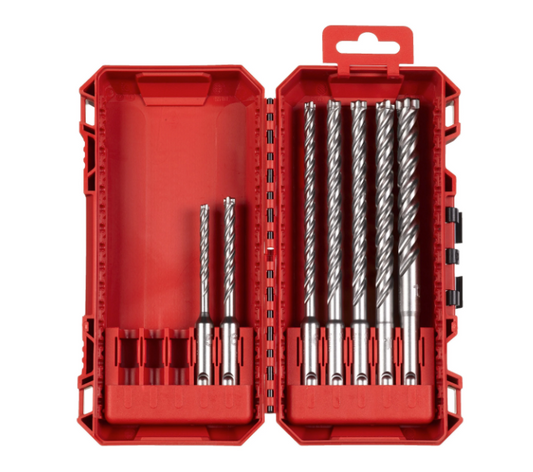 Set de 7 forets SDS-Plus à 4 tranchants MX4 NG Milwaukee