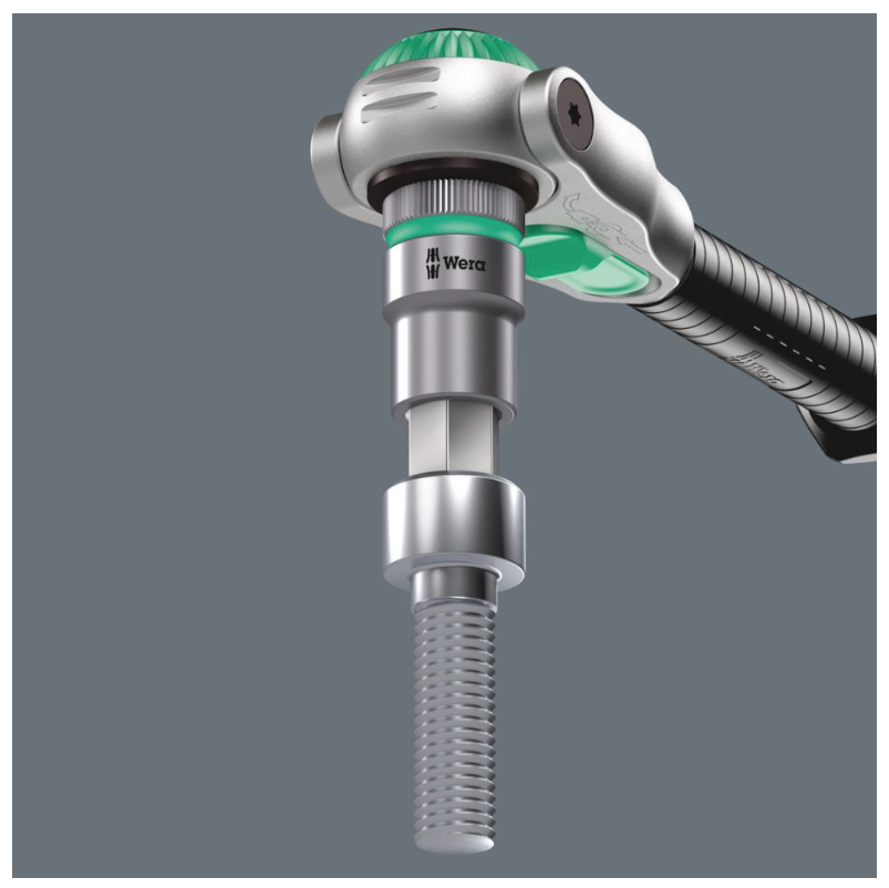 Jeu de 9 douilles hexagonales Zyklop avec fonction de maintien Wera 8740 C HF 1