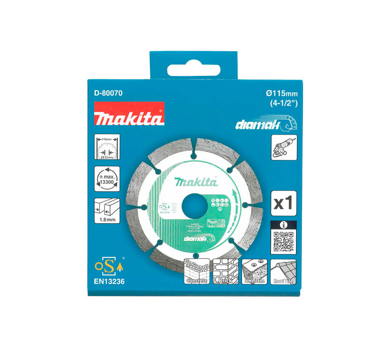 Disque diamant Diamak 115mm Makita D-80070