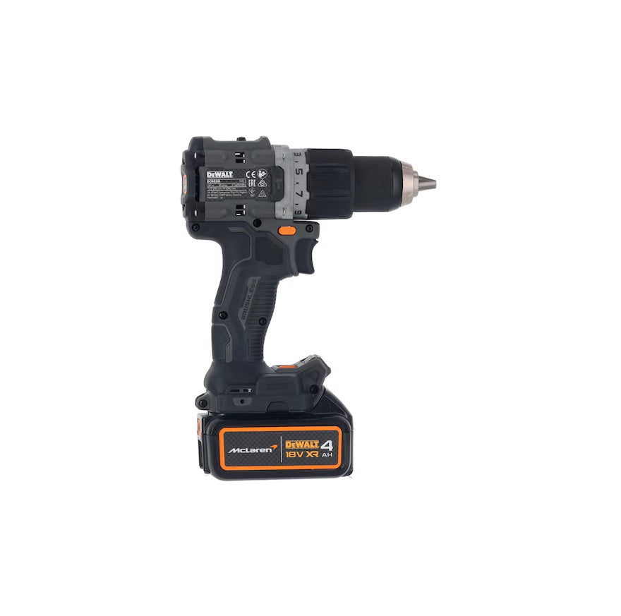 Perceuse à percussion McLaren 18 V 90 Nm 13 mm avec 2 batteries 4 Ah et mallette Dewalt DCD85MM2T