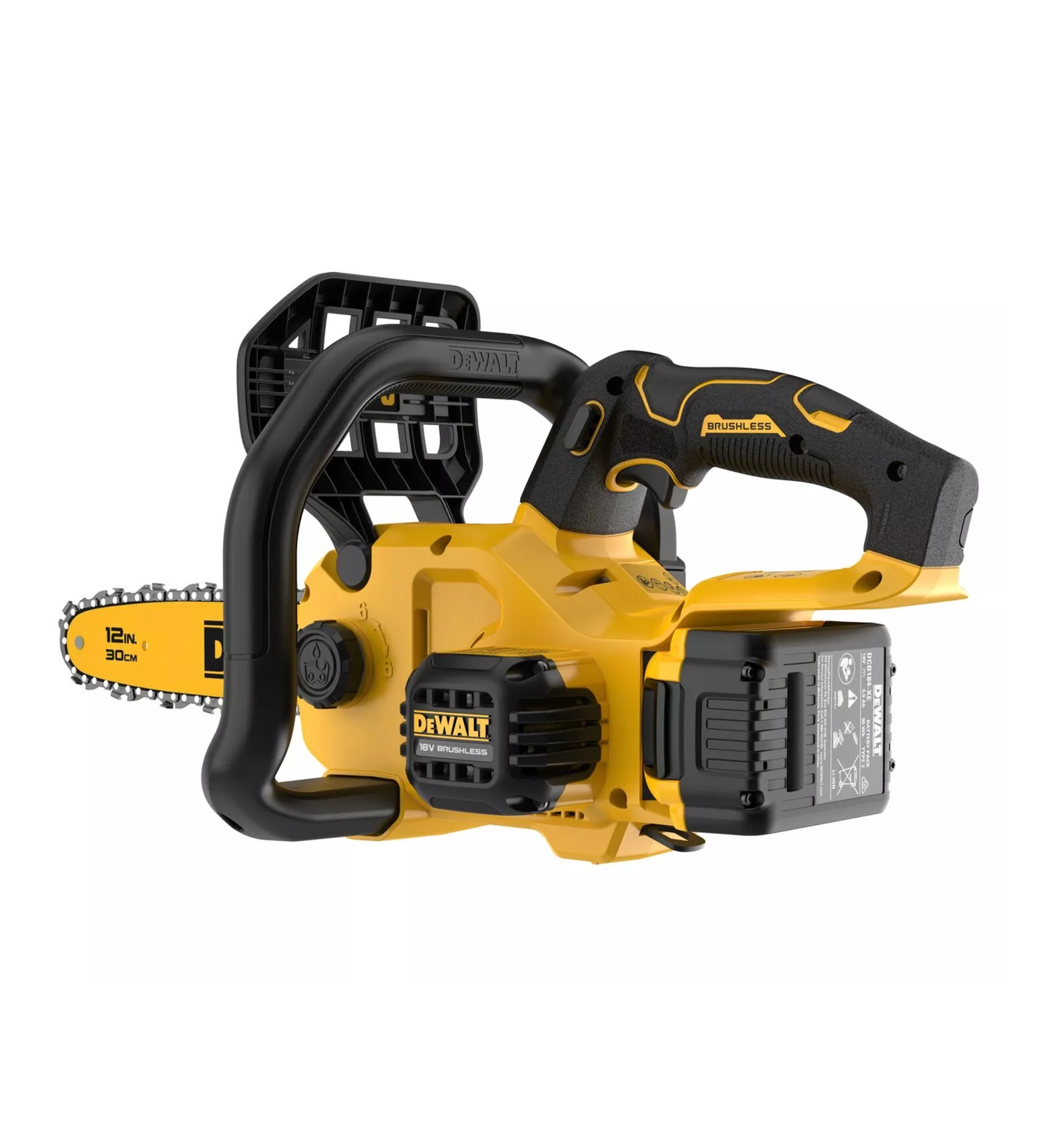 Tronçonneuse compacte Dewalt XR 18 V 30 cm avec batterie et chargeur DCMCS565P1