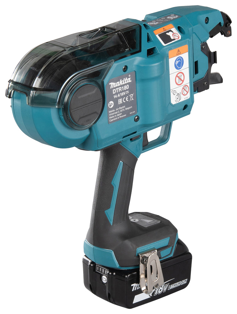Machine à attacher les barres d'armature Makita DTR180ZJ 18V LXT®