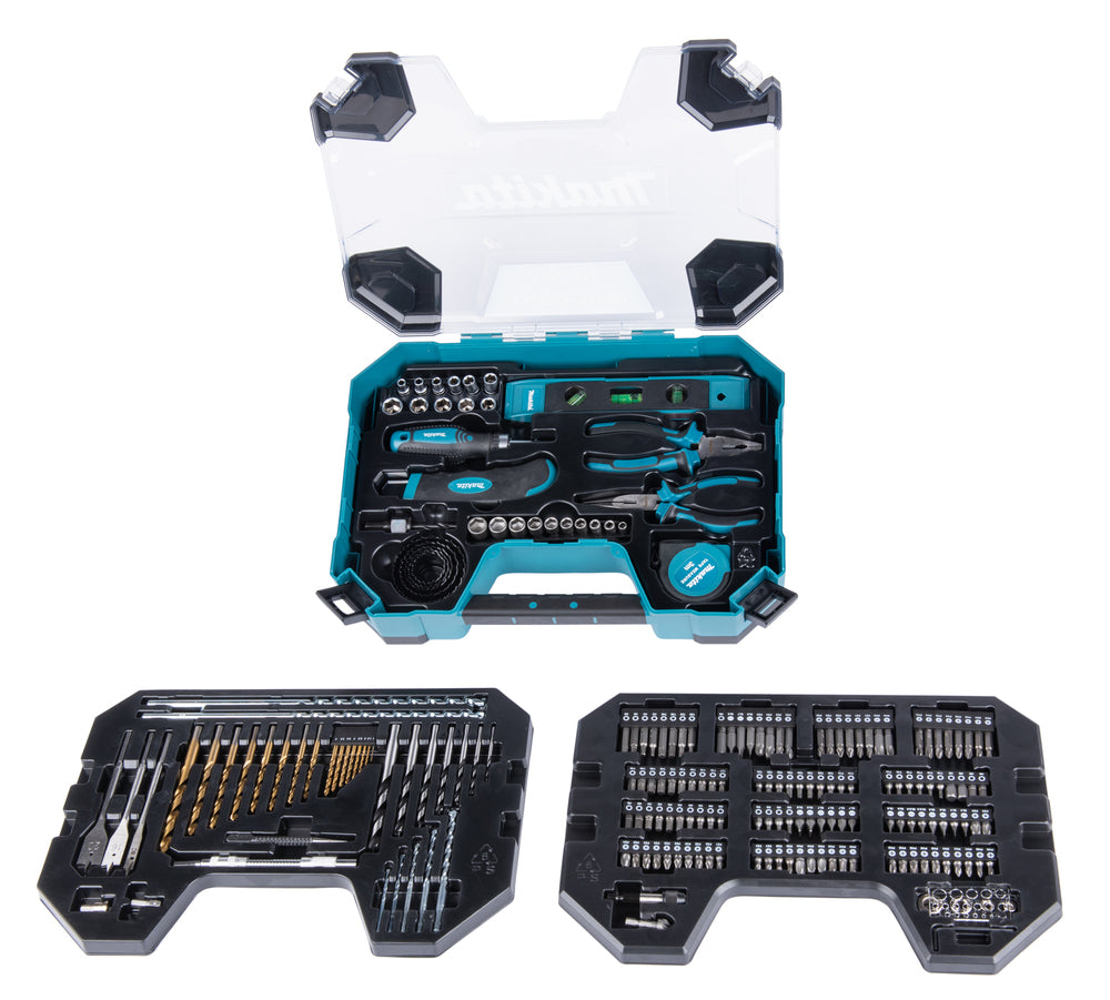Makita Maccess Jeu de forets et d'embouts de tournevis (200 pièces) E-22610