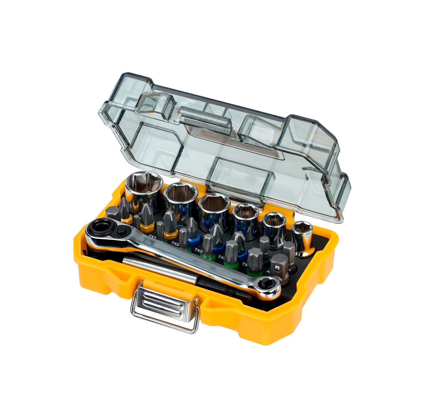 Coffret d'embouts de vissage et de douilles 24 pièces DeWalt DT71516