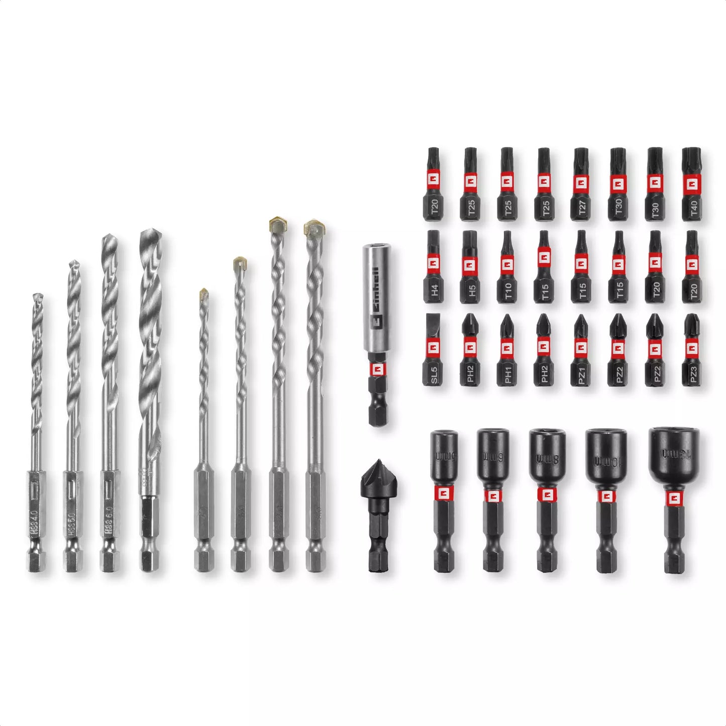 Coffret de 39 forets et mèches LS Einhell M-CASE 49108763