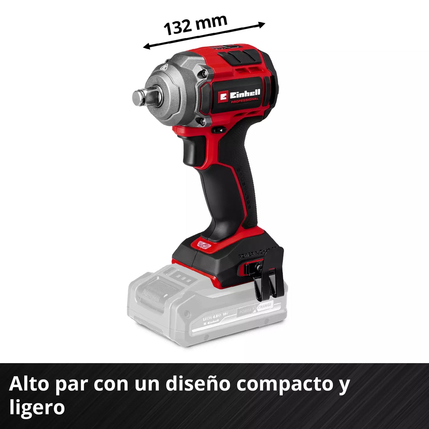 Clé à chocs 18V 350Nm Einhell TP-CW 18/350-C Li BL - Solo