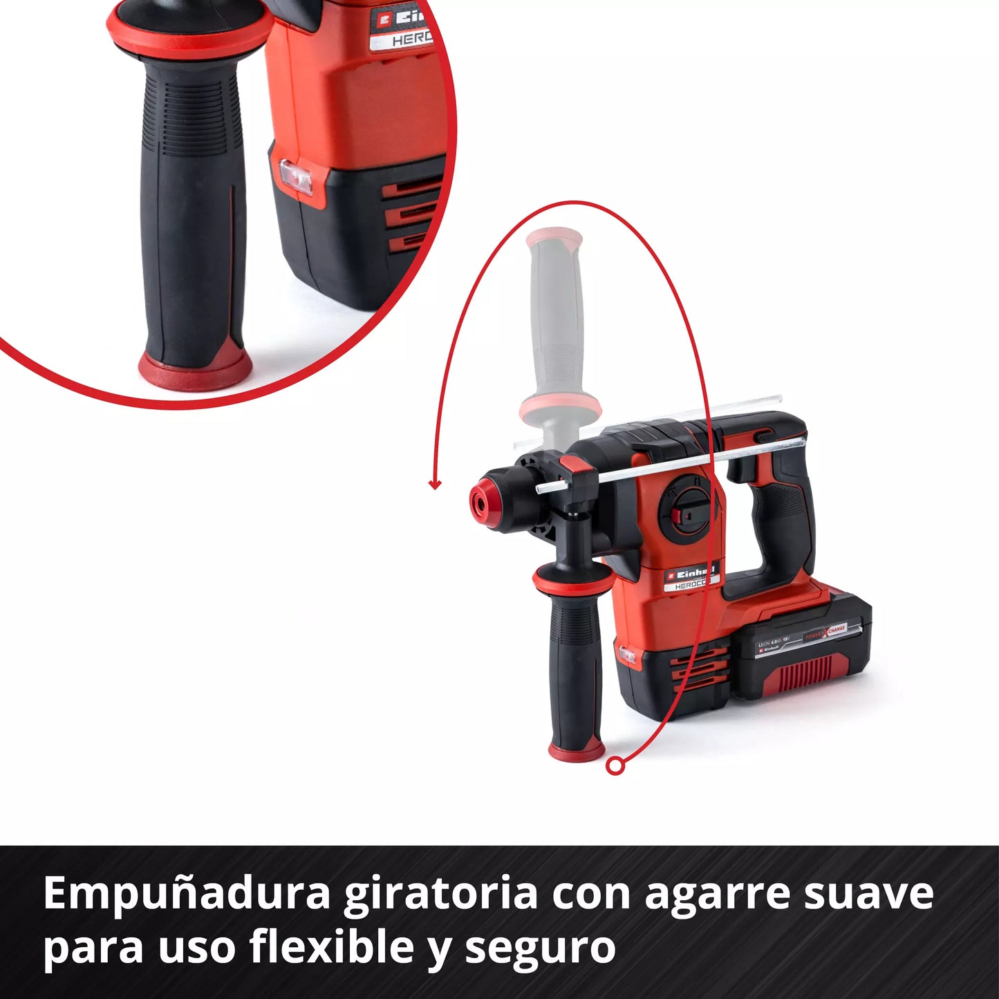 Perforateur SDS-Plus 18 V 2,2 J Einhell HEROCCO 18/20