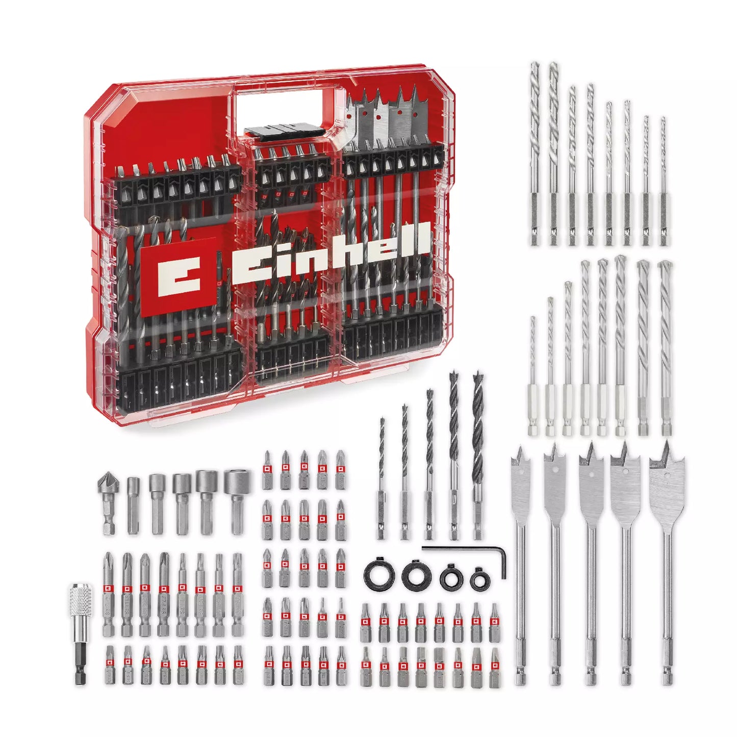 Coffret de 95 forets et mèches LS Einhell XL-CASE 49108788