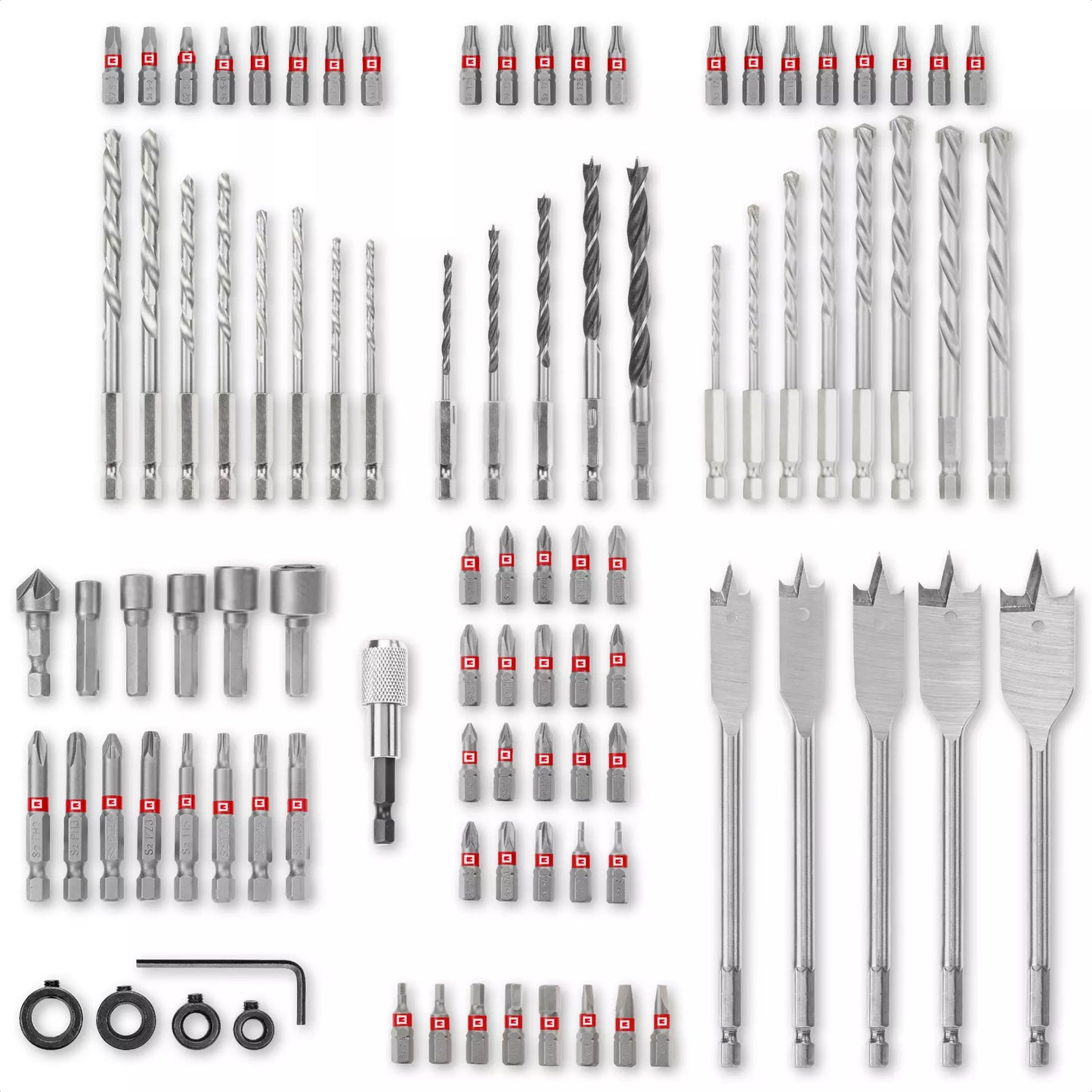 Coffret de 95 forets et mèches LS Einhell XL-CASE 49108788