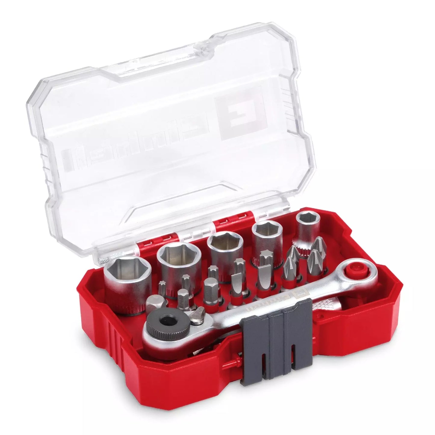 Coffret de douilles et d'embouts XS-CASE 21 pièces LS Einhell 49118683