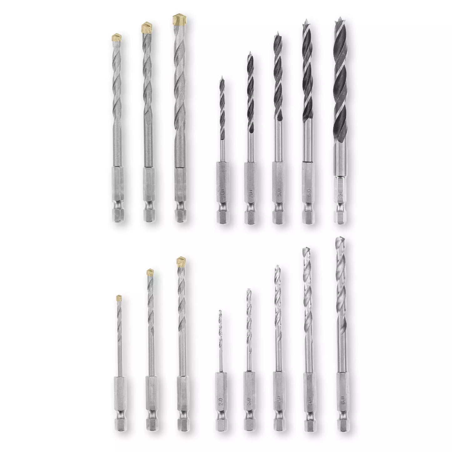 Coffret de forets M-CASE LS 18 pièces Einhell 49108953