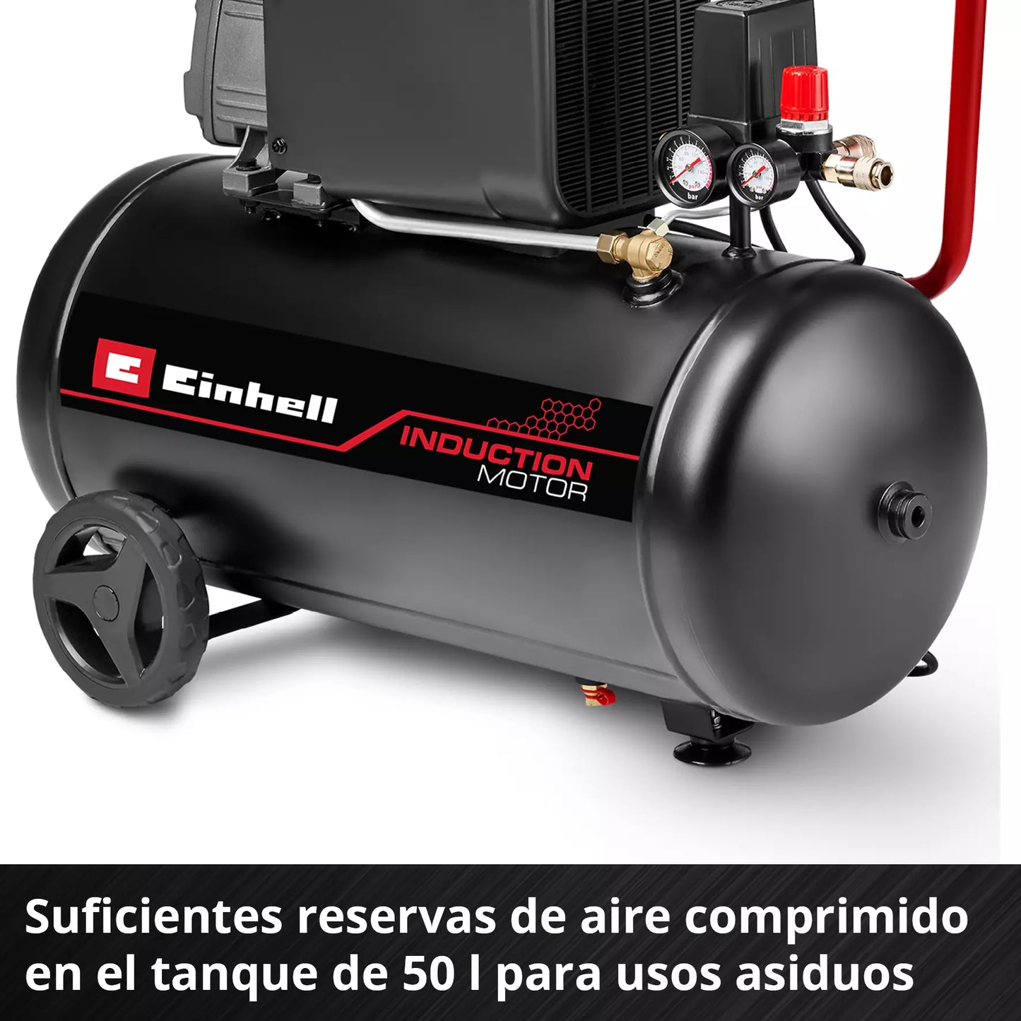 Compresseur d’air 50 L 1800 W Einhell TC-AC 270/50/10