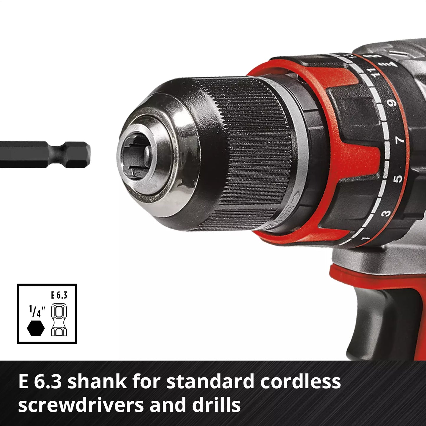 Coffret de forets M-CASE LS 18 pièces Einhell 49108953