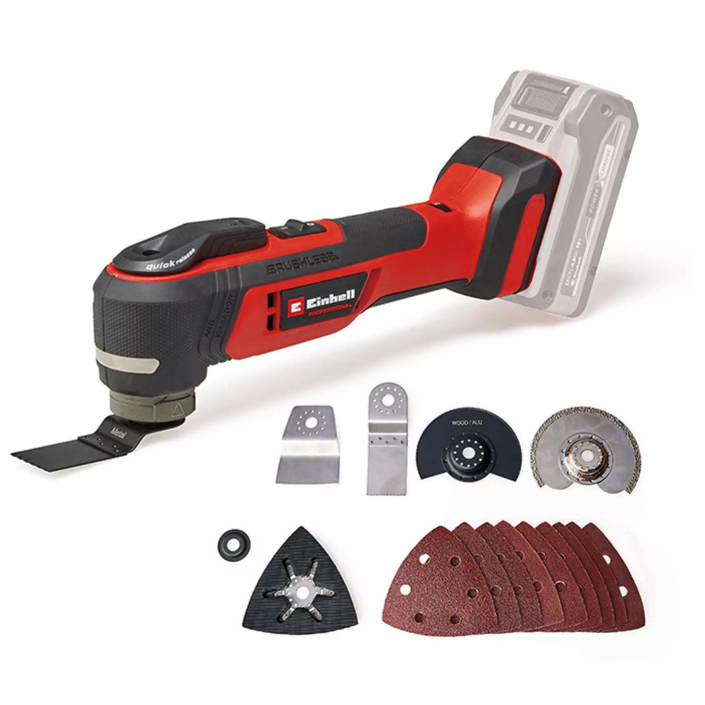 Multifonction 18 V 12 pièces Einhell TP-MG 18 Li BL – Solo