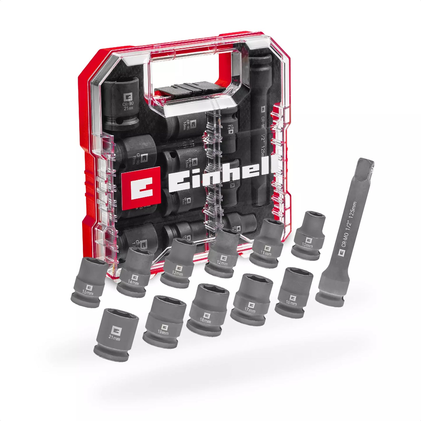 Coffret de douilles à chocs Einhell 49109283 12 pièces
